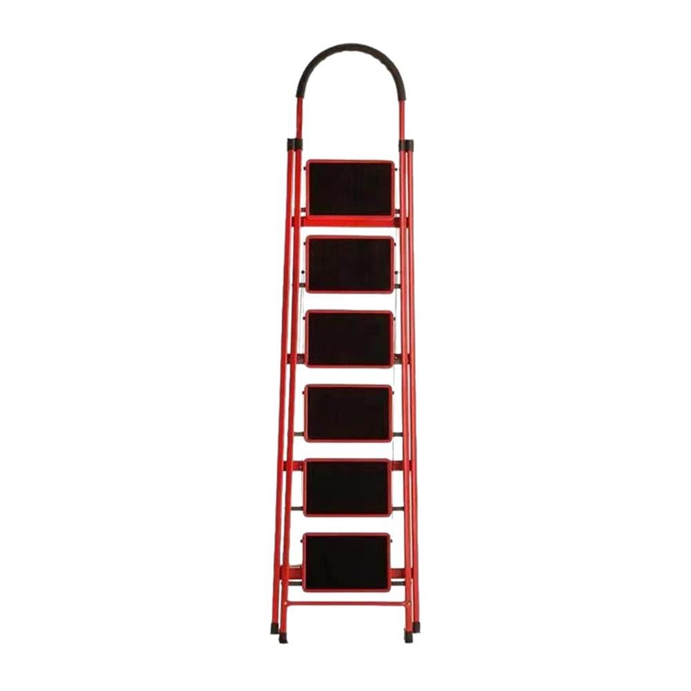 บันได STEP 6 ขั้น BARCO LSHL-006-R สีดำ-แดง