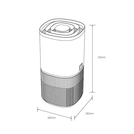 เครื่องฟอกอากาศ 56 ตร.ม. ELECTROLUX EP53-45UGB สีเทา_13