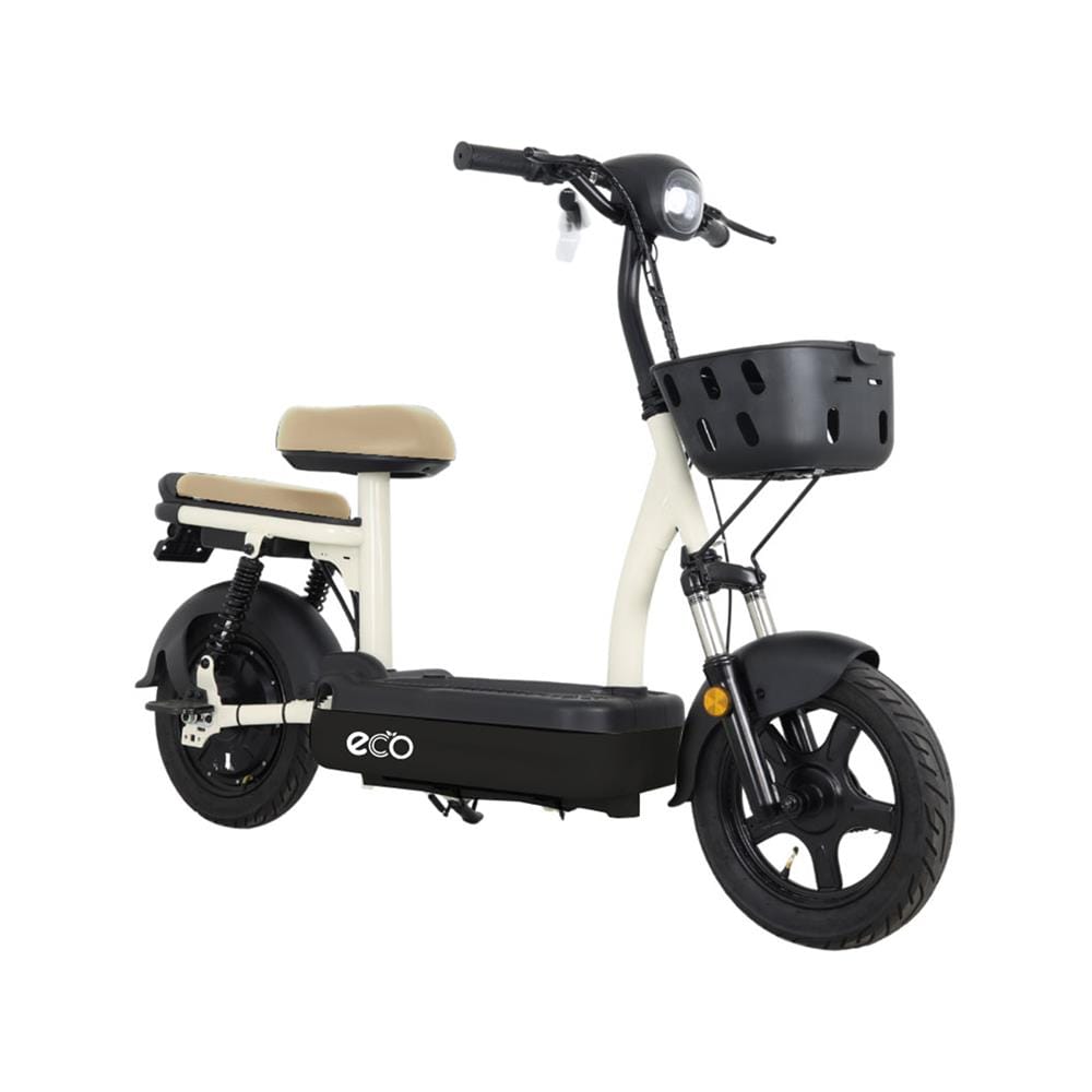 จักรยานไฟฟ้า EM ECO S1 531318825 สีขาว/ดำ