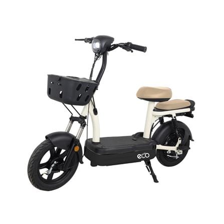 จักรยานไฟฟ้า EM ECO S1 531318825 สีขาว/ดำ_3