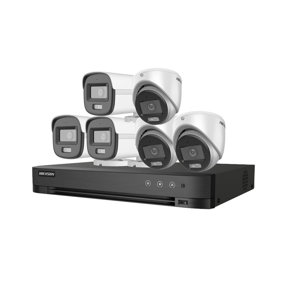 ชุดกล้องวงจรปิด 6 ตัว HIKVISION SMART 2 ล้านพิกเซล_1