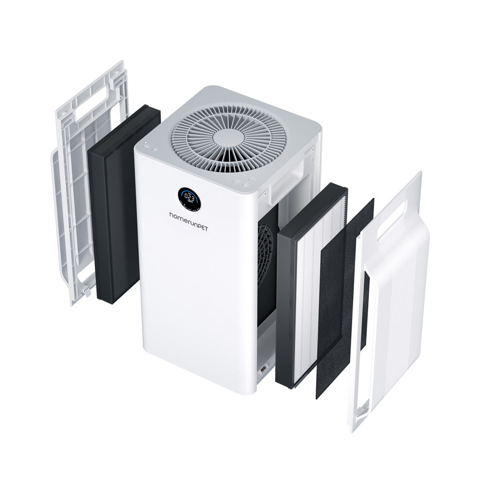 เครื่องฟอกอากาศ 38 ตร.ม. HOMERUNPET HRP-6970834417616 สีขาว