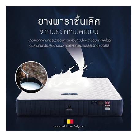 ที่นอนสปริง 5 ฟุต DUNLOPILLO รุ่น DREAM POWER พร้อมชุดเครื่องนอน 11 ชิ้น_10