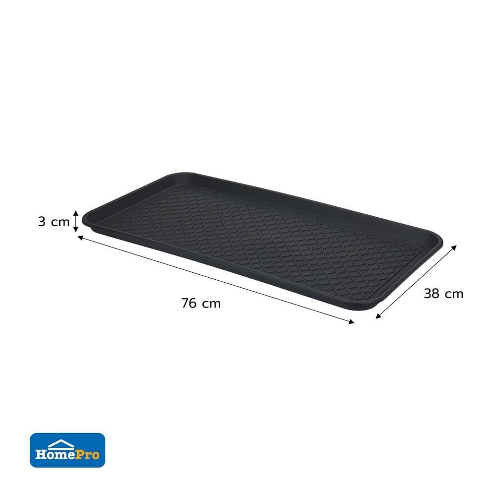 ถาดจัดเก็บท้ายรถ STACKO GUARD 76x38x3 ซม. สีดำ