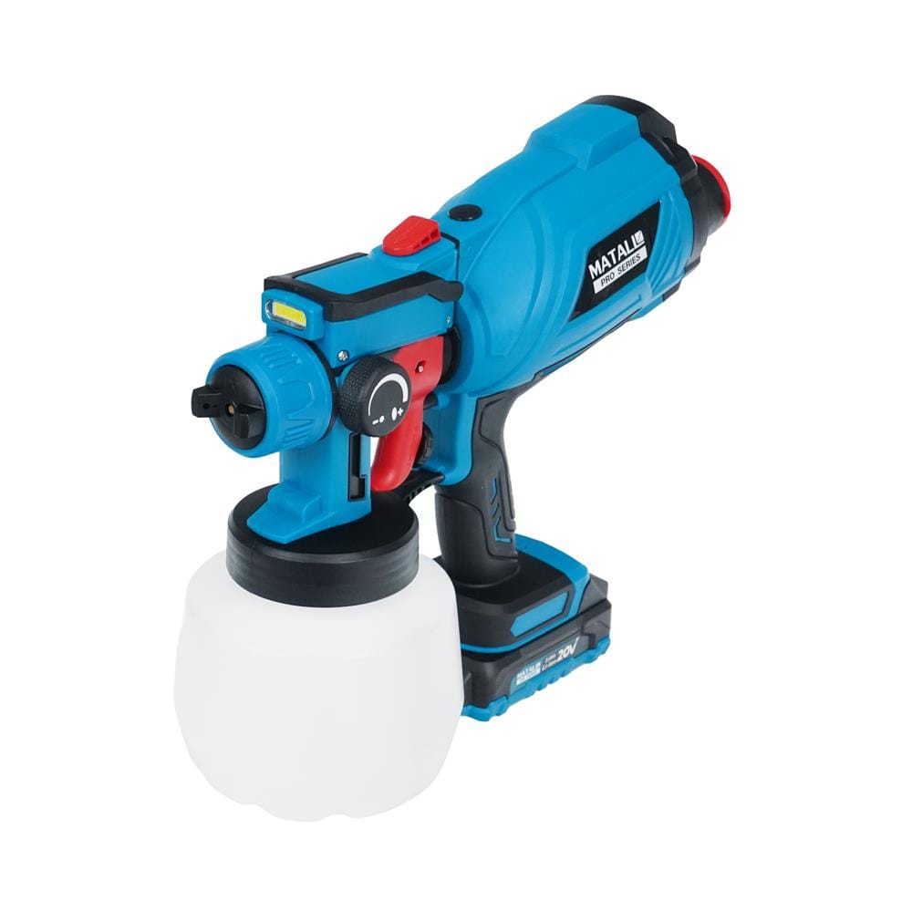 เครื่องพ่นสีไร้สาย MATALL PRO QDP-CX34-380 1200 มล.