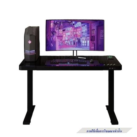 โต๊ะทำงานเหล็ก SB FURNITURE LUKE 19233320 120 ซม. สีดำ_5