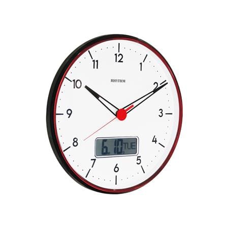 นาฬิกาแขวน RHYTHM CFG730NR02 13 นิ้ว สีดำ_3