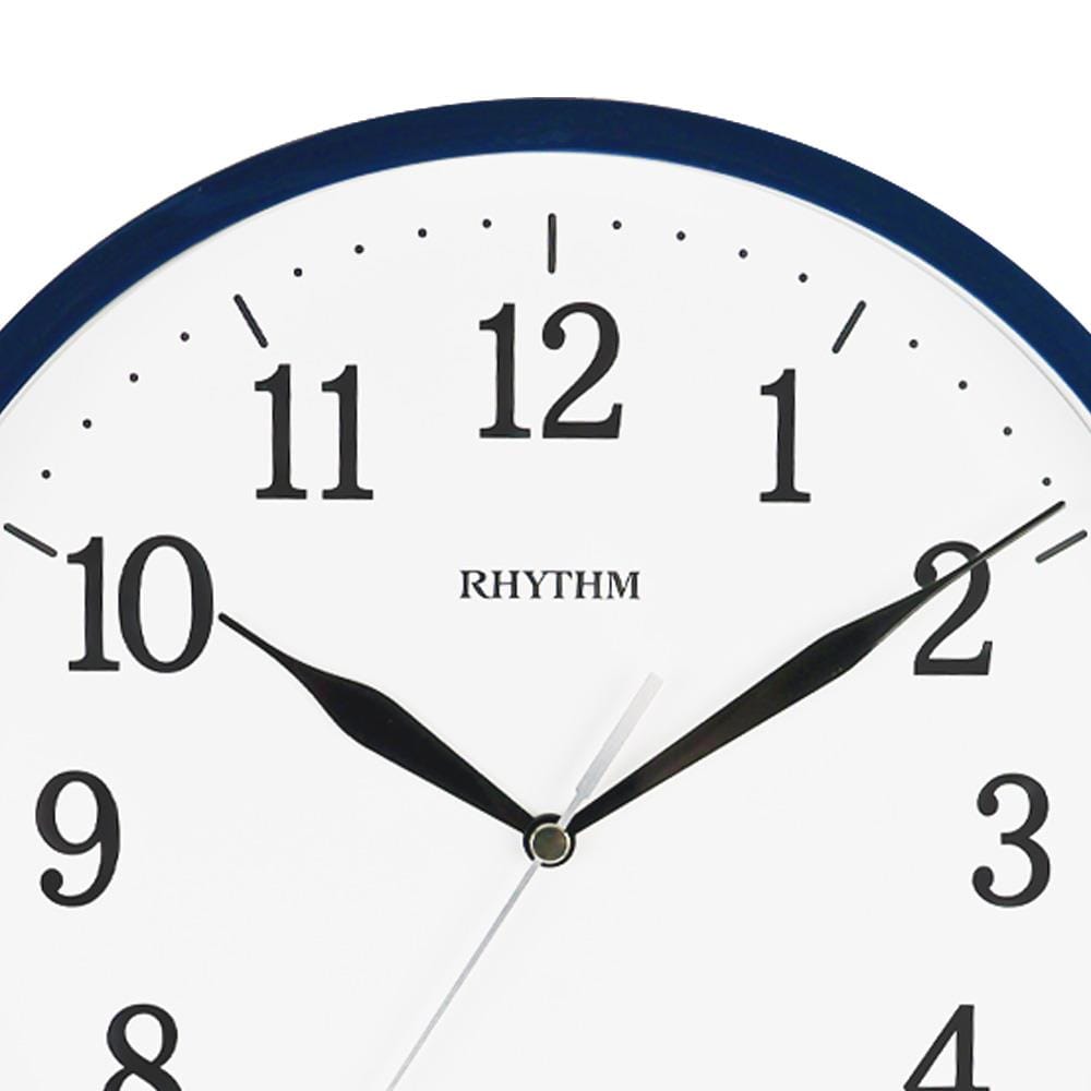 นาฬิกาแขวน RHYTHM CMG622NR11 10 นิ้ว สีน้ำเงิน