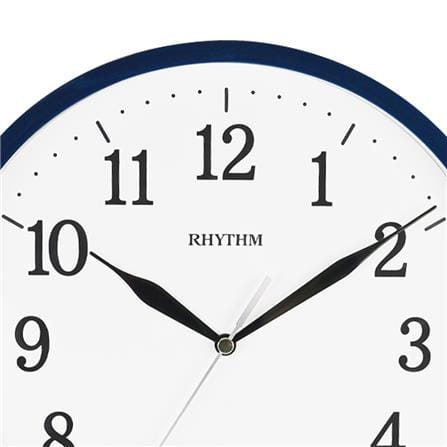 นาฬิกาแขวน RHYTHM CMG622NR11 10 นิ้ว สีน้ำเงิน_1