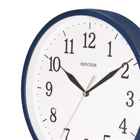 นาฬิกาแขวน RHYTHM CMG622NR11 10 นิ้ว สีน้ำเงิน_2