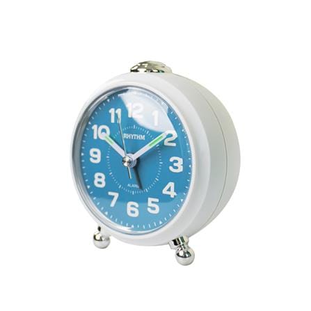 นาฬิกาปลุก RHYTHM CRE313NR03 3.3 นิ้ว สีขาว_1