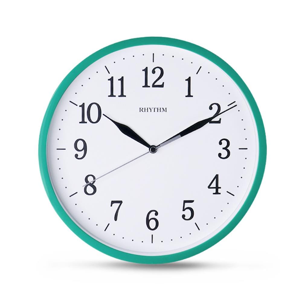 นาฬิกาแขวน RHYTHM CMG622NR05 10 นิ้ว สีเขียว