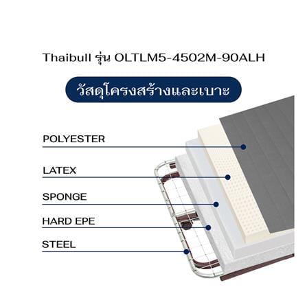 เตียงไฟฟ้า THAIBULL OLTLM5-4502M-90ARLH สีเทา_8