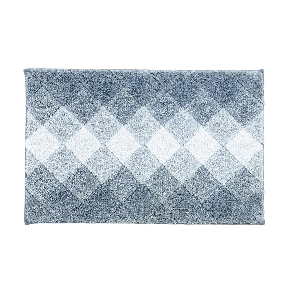 พรม HOME LIVING STYLE DIAMOND 45x70 ซม. สีฟ้า_0