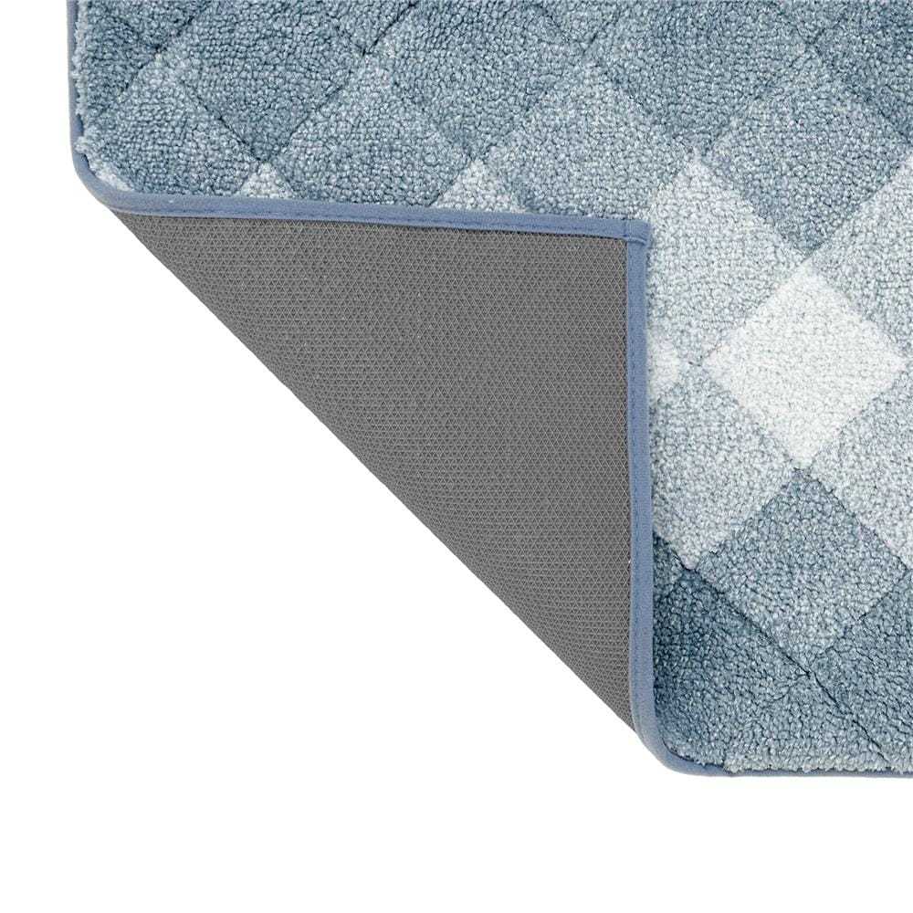 พรม HOME LIVING STYLE DIAMOND 45x70 ซม. สีฟ้า