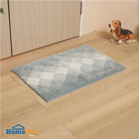 พรม HOME LIVING STYLE DIAMOND 45x70 ซม. สีฟ้า_7