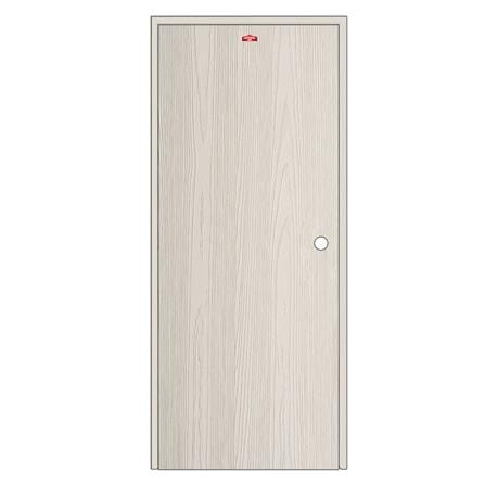 ชุดประตูเหล็ก เจาะลูกบิด PROFESSIONAL DOOR FR2LC+WD2C 96.4x203.5 ซม. สีครีม (เปิดด้านซ้าย ออกด้านนอก)