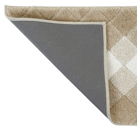 พรม HOME LIVING STYLE DIAMOND 45x70 ซม. สีครีม_1
