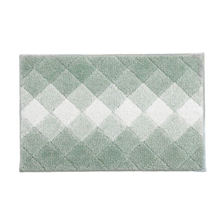 พรม HOME LIVING STYLE DIAMOND 45x70 ซม. สีเขียว_0