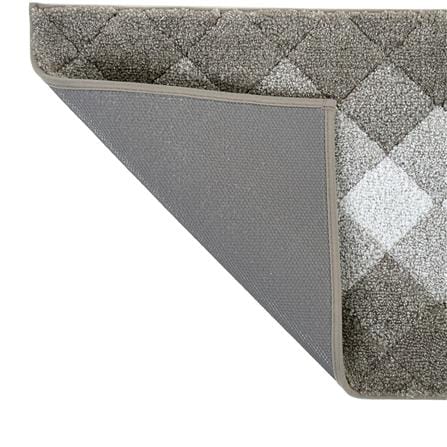 พรม HOME LIVING STYLE DIAMOND 45x70 ซม. สีน้ำตาลเข้ม_2