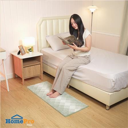 พรม HOME LIVING STYLE DIAMOND 45x120 ซม. สีเขียว_5