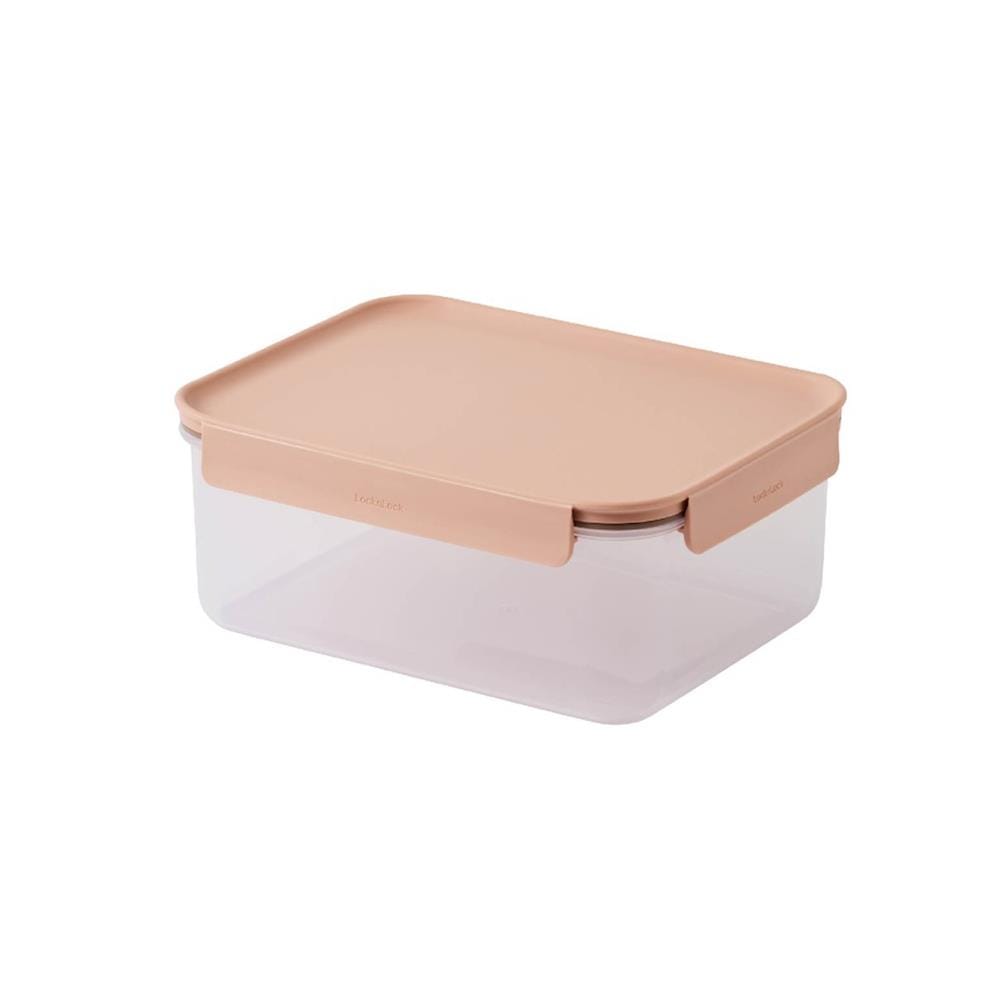 กล่องอาหาร LOCKNLOCK CLASSIC PLUS 1.65 ลิตร สีชมพู