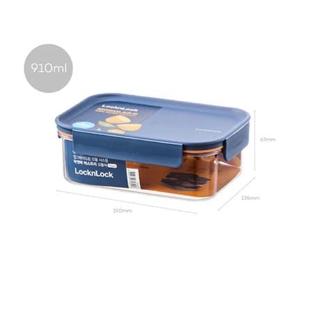 กล่องอาหาร LOCKNLOCK BISFREE LBF404 0.91 ลิตร สีกรม_10