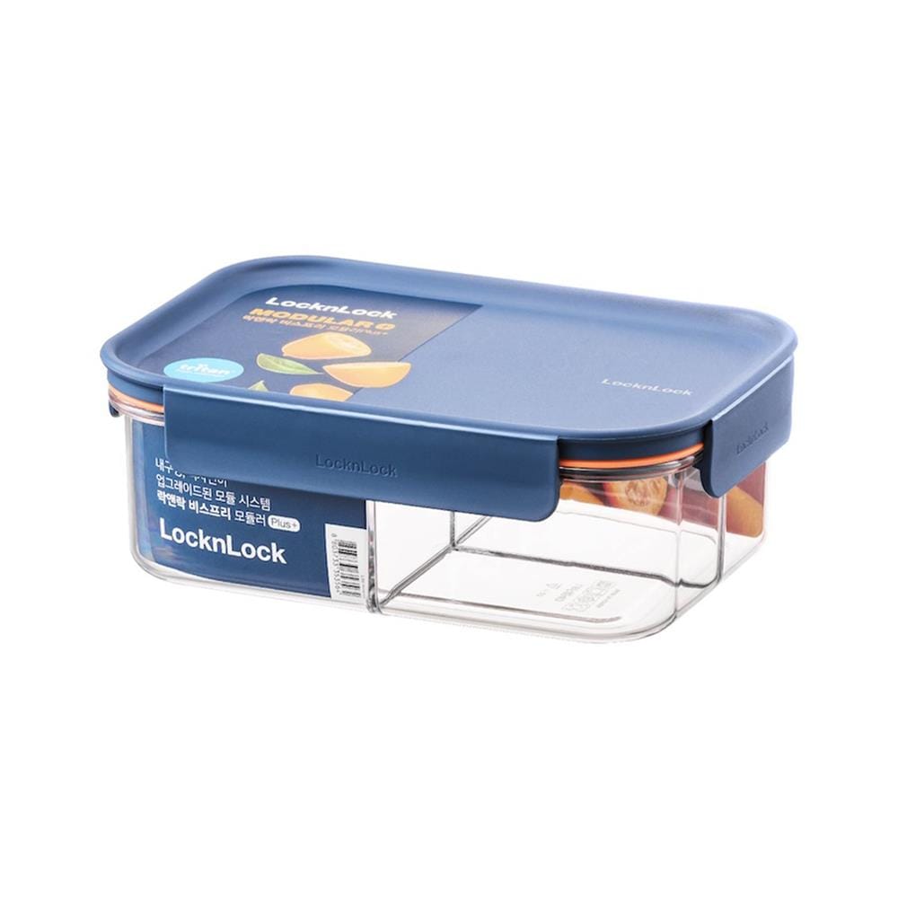 กล่องอาหาร LOCKNLOCK BISFREE LBF404 0.85 ลิตร สีกรม