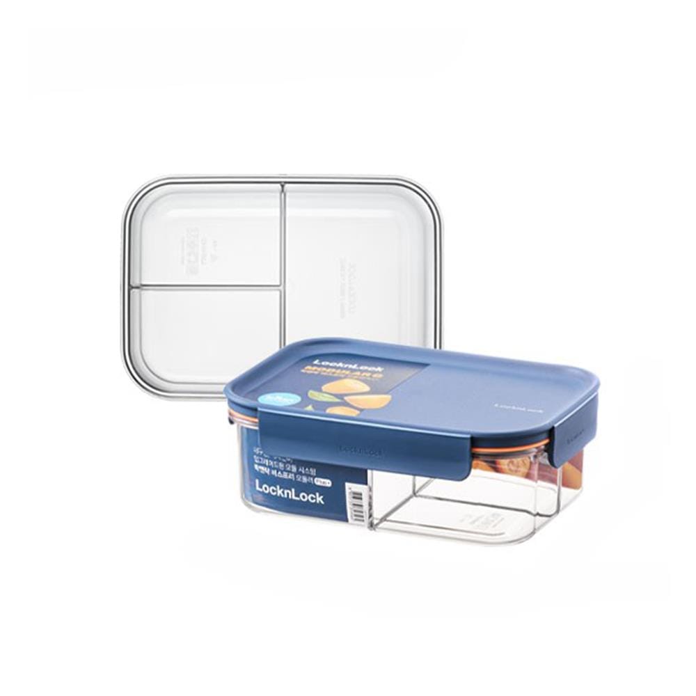 กล่องอาหาร LOCKNLOCK BISFREE LBF404 0.85 ลิตร สีกรม