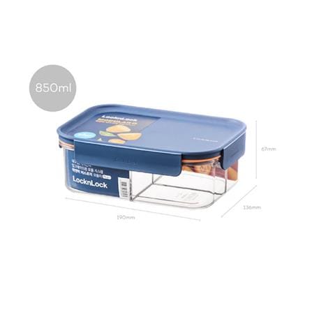 กล่องอาหาร LOCKNLOCK BISFREE LBF404 0.85 ลิตร สีกรม_11