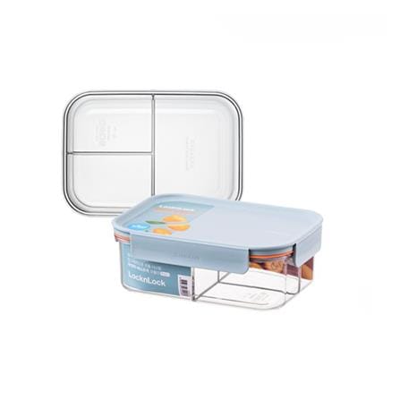 กล่องอาหาร LOCKNLOCK BISFREE LBF404 0.85 ลิตร สีเขียว_1