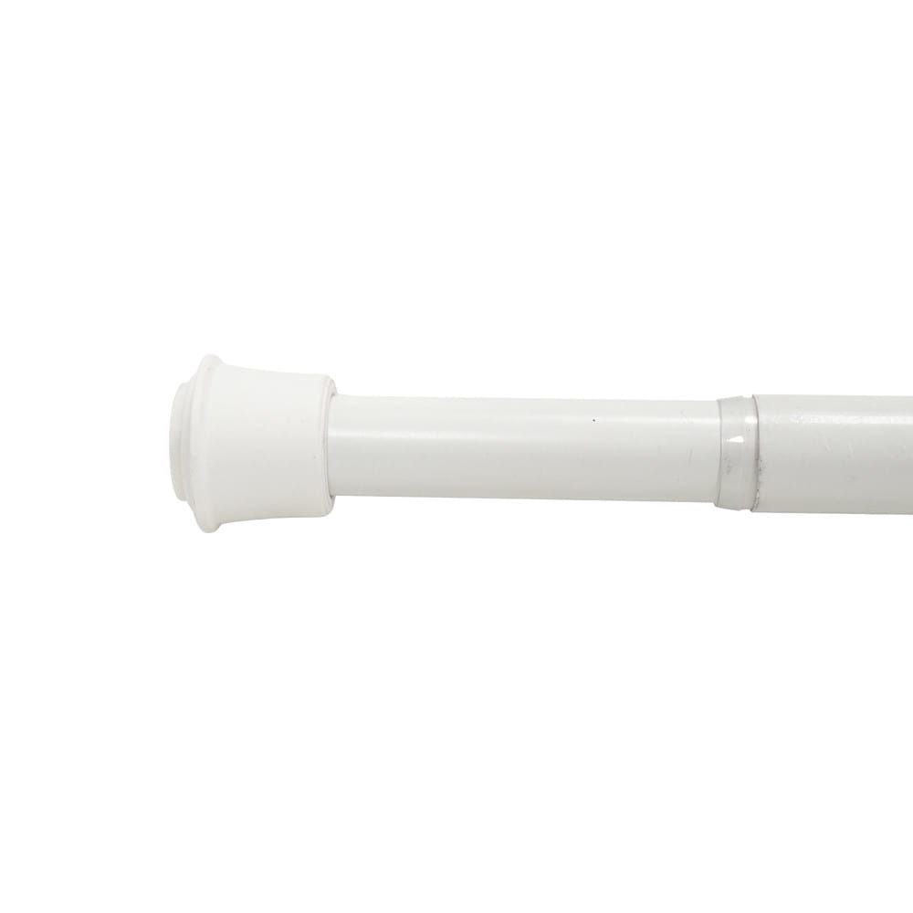 รางเหล็ก ยืดหด HOME LIVING STYLE NON DRILL 110-210 ซม. สีขาว
