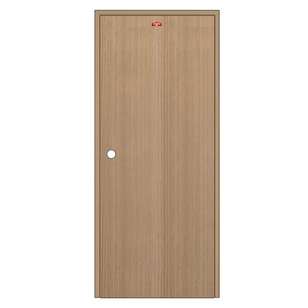ชุดประตูภายในเหล็ก เจาะลูกบิด PROFESSIONAL DOOR FR2RC+D240 96.4x203.5 ซม. สีครีม (เปิดด้านขวา ออกด้านนอก)