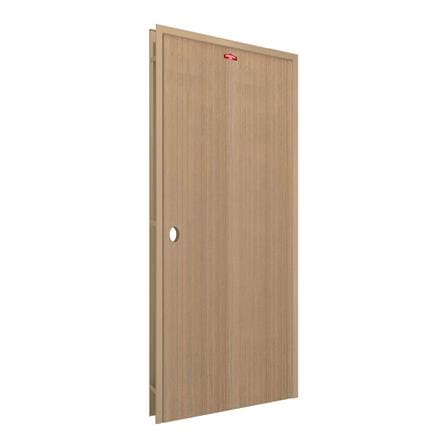 ชุดประตูภายในเหล็ก เจาะลูกบิด PROFESSIONAL DOOR FR1RC+D140 86.4x203.5 ซม. สีครีม (เปิดด้านขวา ออกด้านนอก)_1
