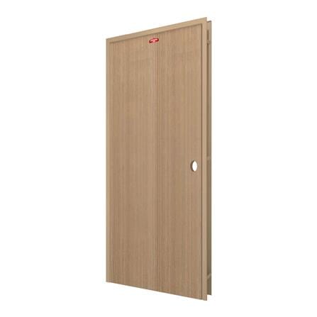 ชุดประตูภายในเหล็ก เจาะลูกบิด PROFESSIONAL DOOR FR2LC+D240 96.4x203.5 ซม. สีครีม (เปิดด้านซ้าย ออกด้านนอก)_1