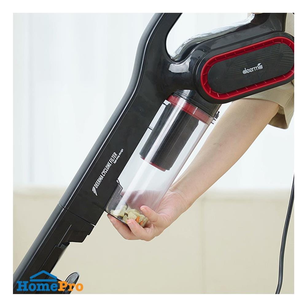 เครื่องดูดฝุ่นแบบด้าม DEERMA DX700P สีดำ