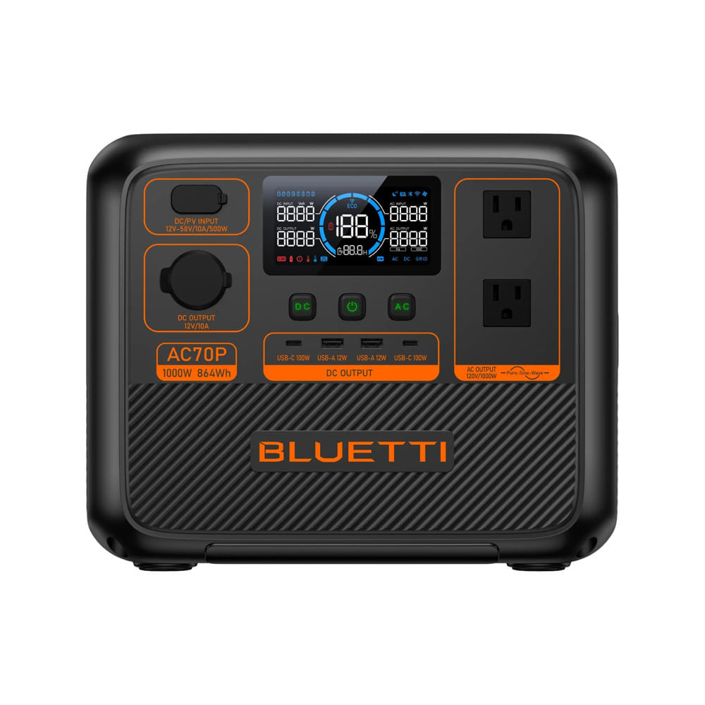 POWER BOX BLUETTI AC70P 1000 วัตต์ สีดำ_1