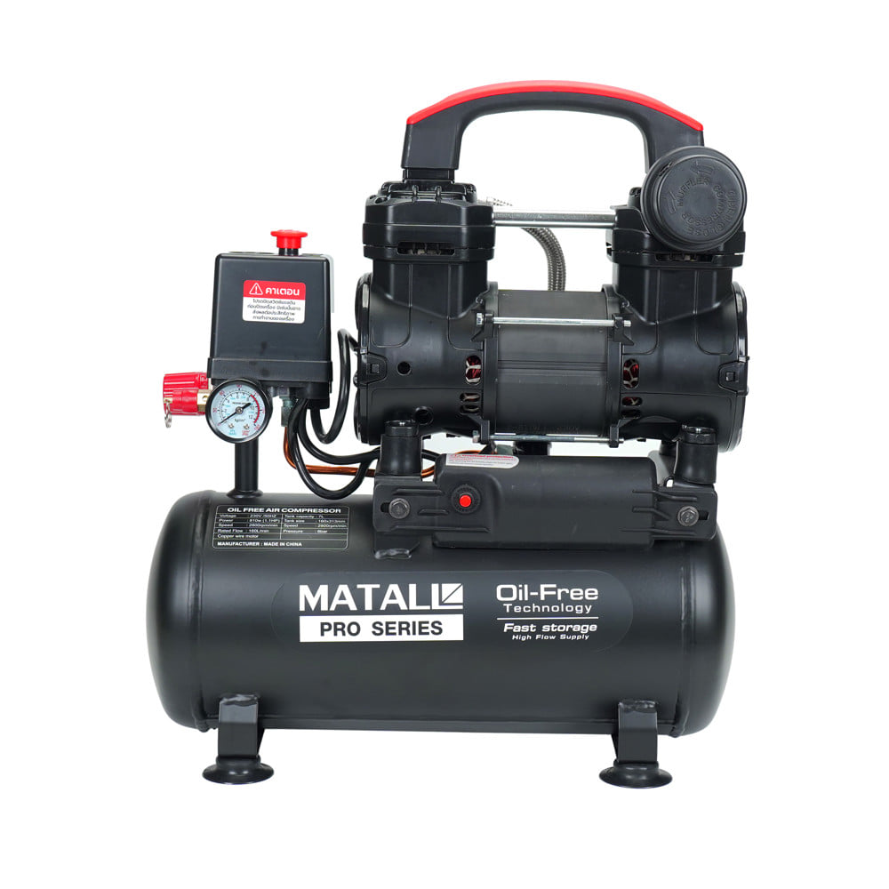 ปั๊มลม OIL FREE MATALL PRO 7 ลิตร