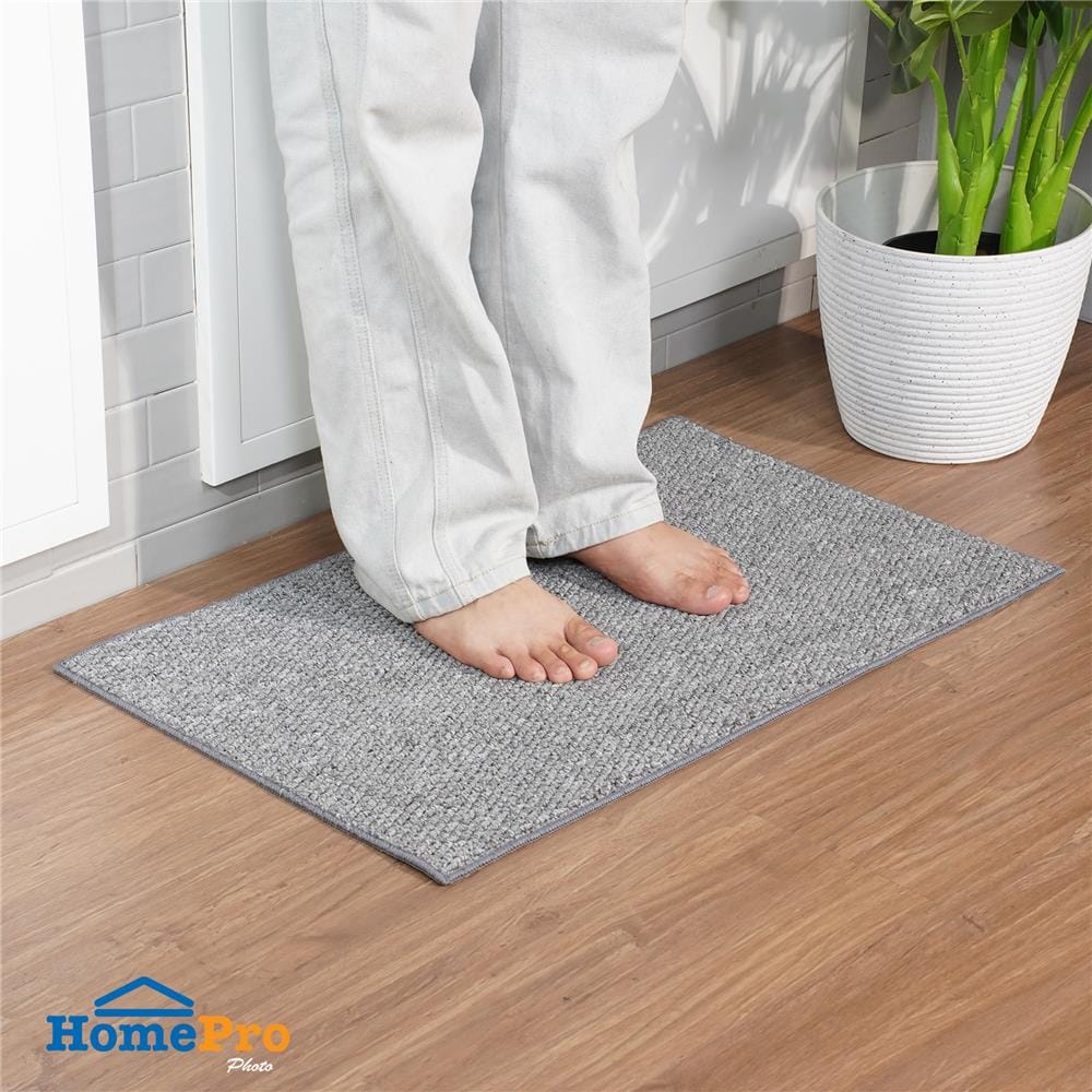 พรม HOME LIVING STYLE LAILA 45x70 ซม. สีเทา