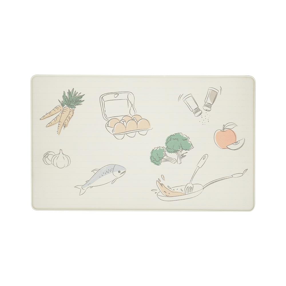 แผ่นอเนกประสงค์ HOME LIVING STYLE TASTY 45x75 ซม. สีครีม