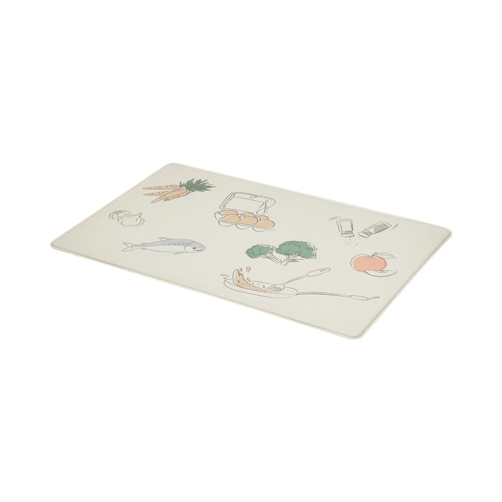 แผ่นอเนกประสงค์ HOME LIVING STYLE TASTY 45x75 ซม. สีครีม