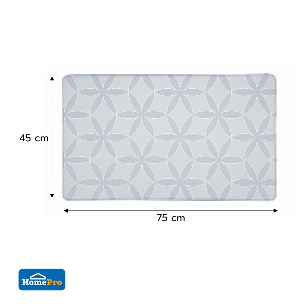แผ่นอเนกประสงค์ HOME LIVING STYLE CAMILIA 45x75 ซม. สีเทา