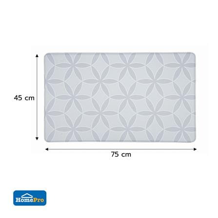 แผ่นอเนกประสงค์ HOME LIVING STYLE CAMILIA 45x75 ซม. สีเทา_7