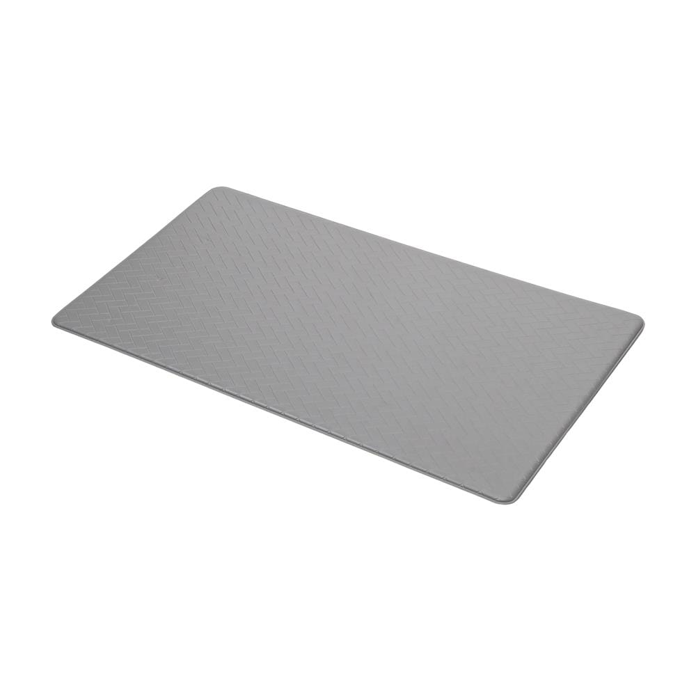 แผ่นอเนกประสงค์ HOME LIVING STYLE KURO 45x75 ซม. สีเทา