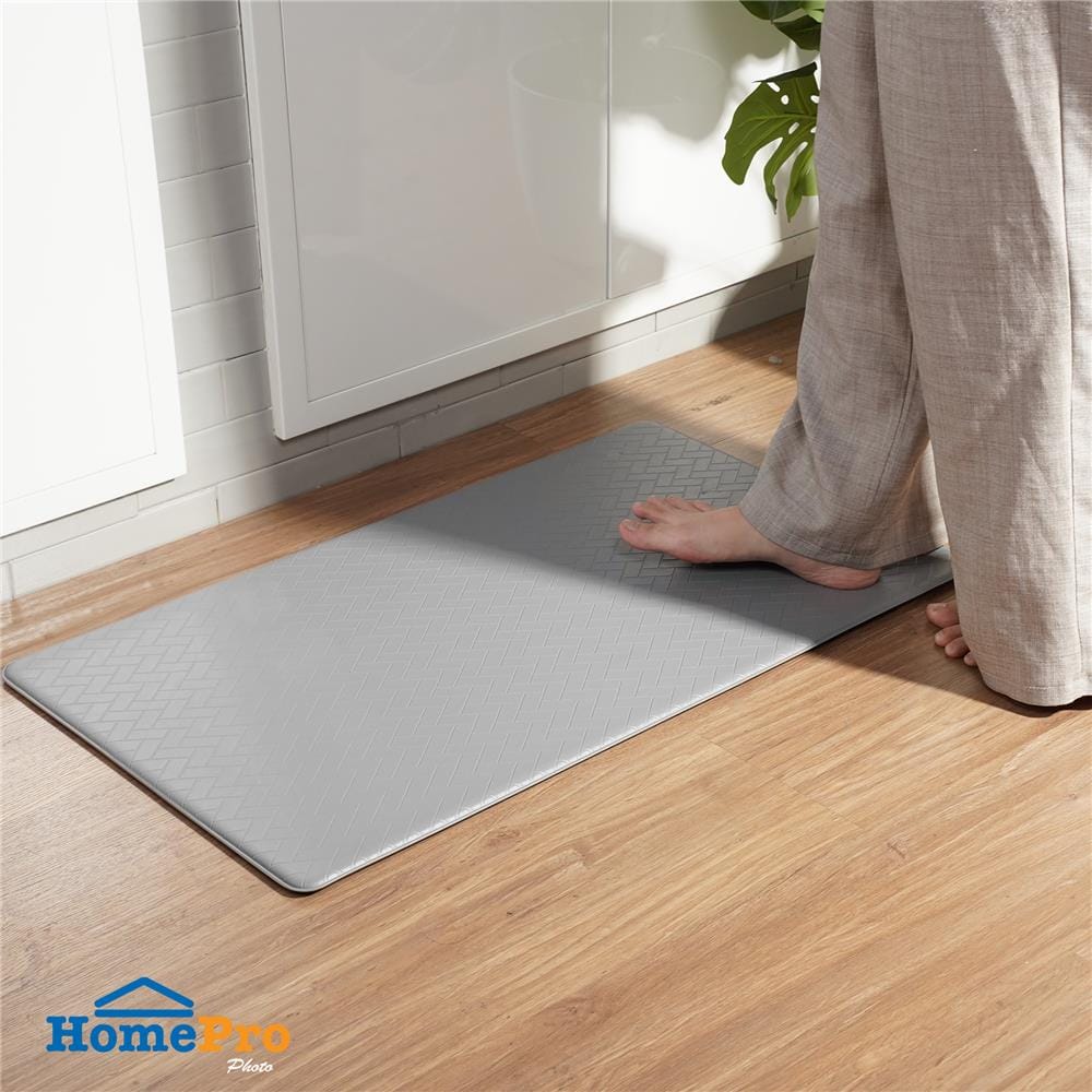 แผ่นอเนกประสงค์ HOME LIVING STYLE KURO 45x75 ซม. สีเทา