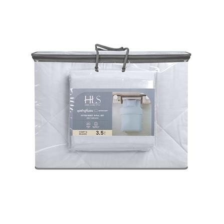 ชุดผ้าปูที่นอน 3.5 ฟุต (ชุด 4 ชิ้น) HOME LIVING STYLE KEYCHAIN LIGHT GREY_5