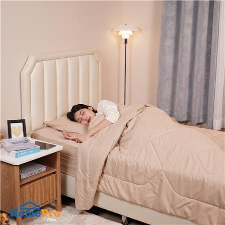 ชุดผ้าปูที่นอน 3.5 ฟุต (ชุด 4 ชิ้น) HOME LIVING STYLE KEYCHAIN LIGHT BROWN_6