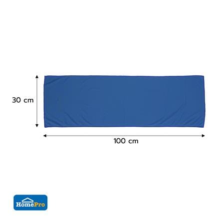 ผ้าขนหนู SNAZZ COOLING AERODRY 30x100 ซม. สี NAVY_6