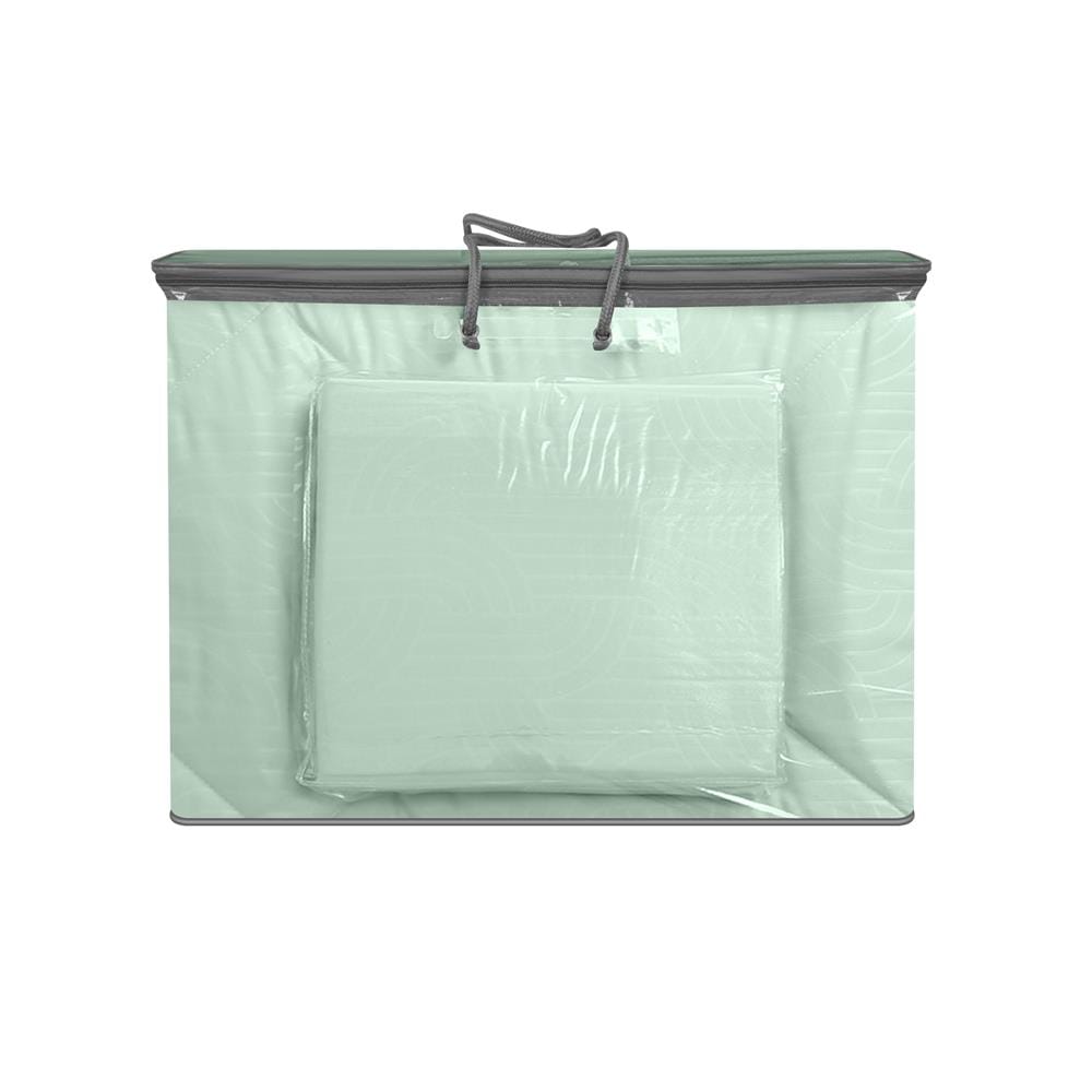 ชุดผ้าปูที่นอน 6 ฟุต (ชุด 6 ชิ้น) HOME LIVING STYLE MULTICURVE สี GREEN