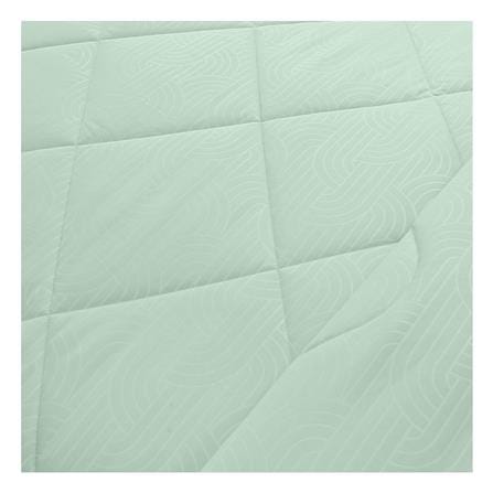 ชุดผ้าปูที่นอน 6 ฟุต (ชุด 6 ชิ้น) HOME LIVING STYLE MULTICURVE สี GREEN_4